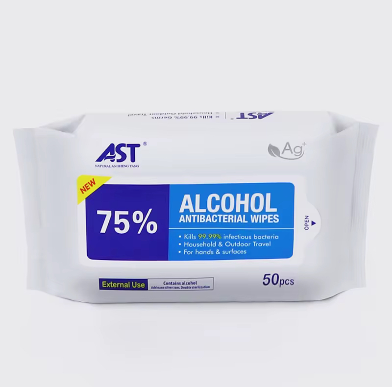 ALCOHOL ANTIBACTERIAL WIPES